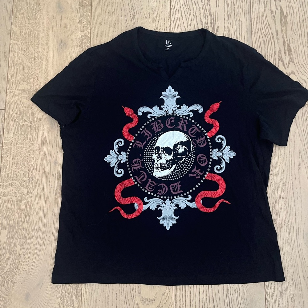 💥HP 💥 100% Cotton Woman’s XL t- shirt by INC - make offer - Picture 4 of 9